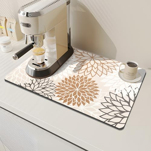 2PCS 16" x 24" Dish Drying Mat & 24" x 5.5" Sink Splash Guard