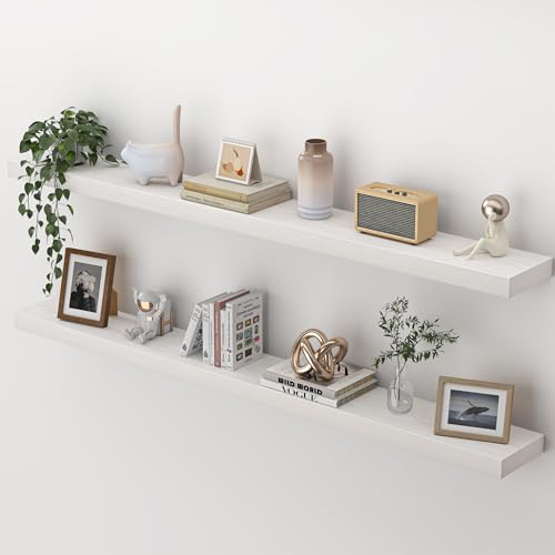 55 Inch Floating Shelves for Wall (2 Count)