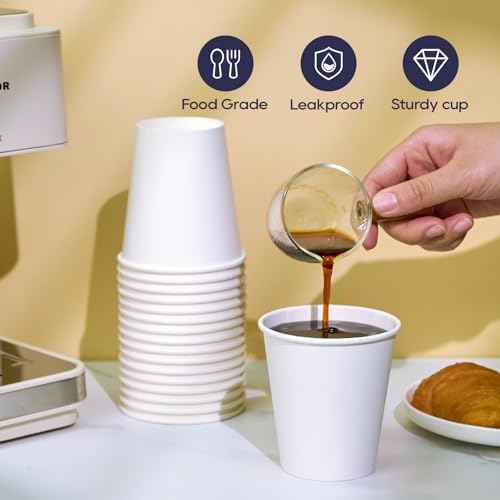 1000 pack 10 oz Disposable Paper Coffee Cup (1000 Count)
