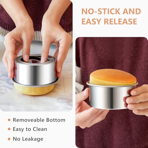 4 Inch Cake Pans (4 Count)