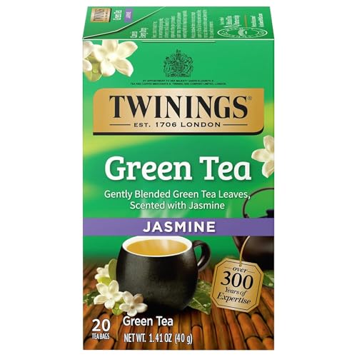 Green Tea with Jasmine Individually Wrapped Bags (20 Count)