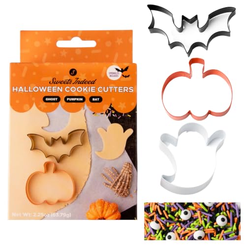 Cookie Cutters with Sprinkle Mix & Candy Eyeballs