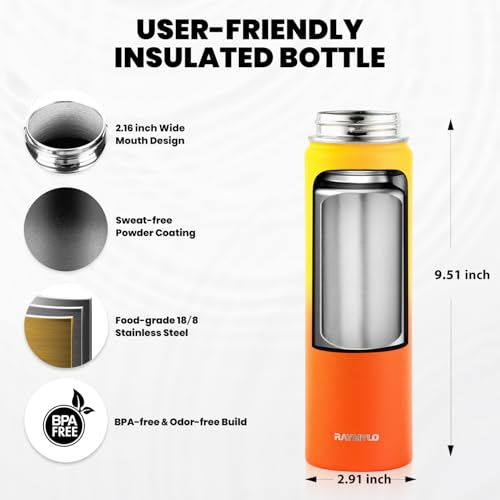 Insulated Water Bottle 20 oz