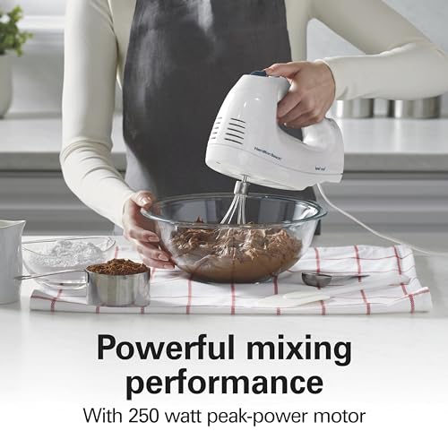 6 Speed Electric Hand Mixer With QuickBurst and Bowl Rest