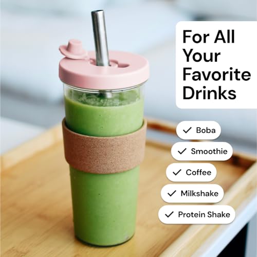 Reusable Boba Cup with Straw