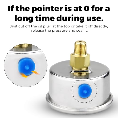 0 200 Psi Low Pressure Gauge