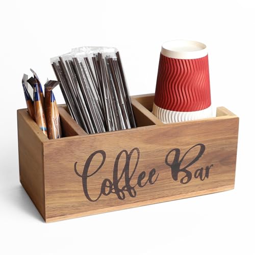 Acacia Wood Station Organizer