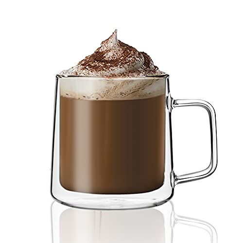 Double Walled Glass Coffee Mugs