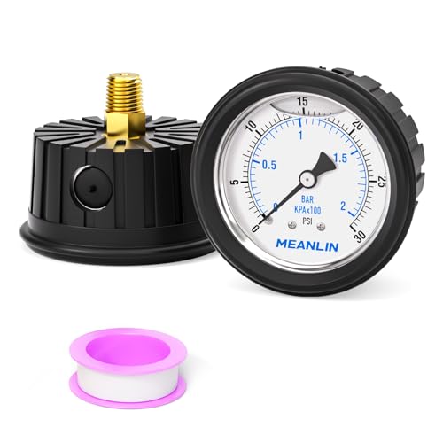 0~30Psi Stainless Steel Liquid Filled Pressure Gauge 1