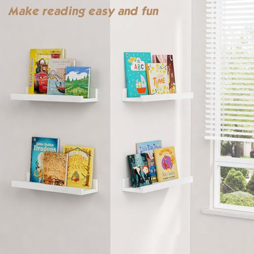 16 Inch Picture Ledge Shelf (4 Count)
