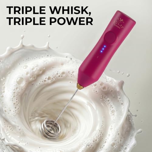 Rechargeable Milk Frother Handheld