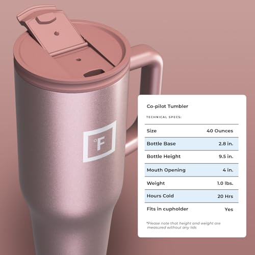 40 oz Co Pilot Insulated Travel Mug