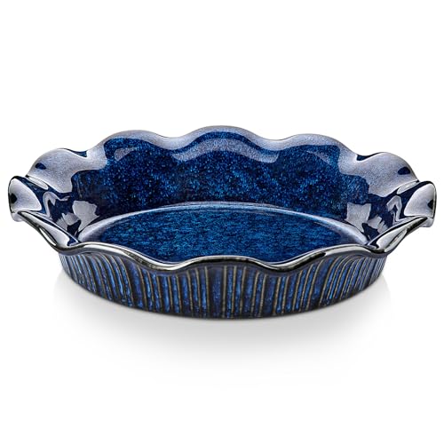 Ceramic Pie Pan for Baking (42 Ounce)