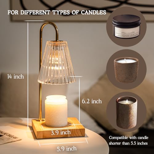 Candle Warmer Lamp with Timer