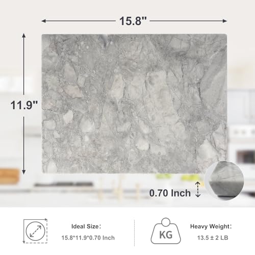 Natural Marble Cutting Board for Kitchen Countertop