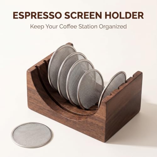 Espresso Puck Screen Walnut