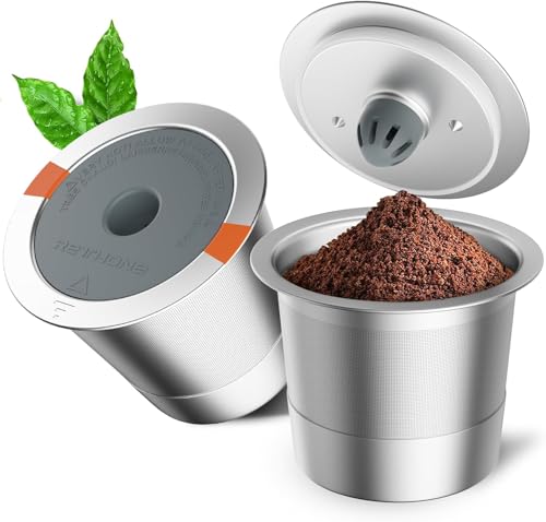Reusable K Cups for Keurig 1.0 & 2.0 (2 Count)