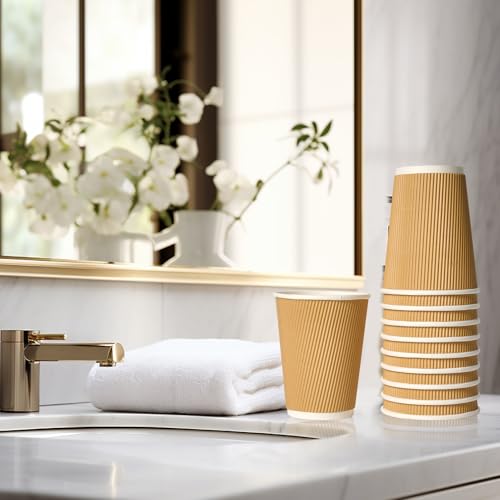 500 Pack 12 oz Coffee Cups (500 Count)