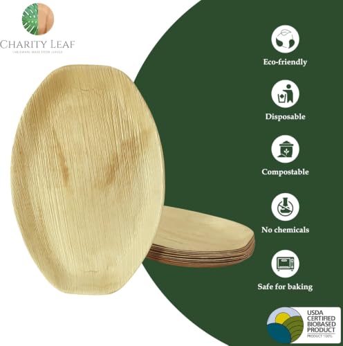 Disposable Bamboo 15" x 10" Trays (200 Count)