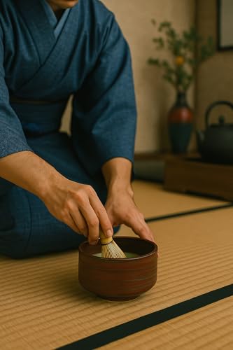 Japanese Traditional Handcrafted Matcha Chawan Tea Bowl Cup Ceremony Tableware Pottery