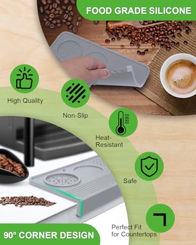 Upgraded Silicone Tamping Mat & Brush