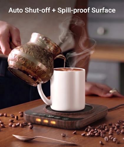 Smart Coffee Mug Warmer with LED Display