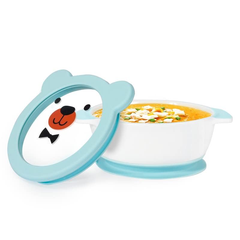Ceramic Baby Bowls with Suction Base
