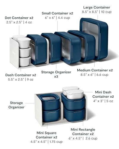 22 Piece Glass Food Storage Set (22 Count)