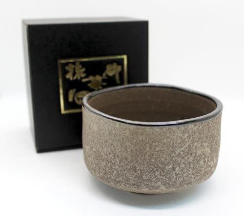 Japanese Traditional Handcrafted Mino Matcha Chawan Tea Bowl Cup Ceremony Tableware Pottery