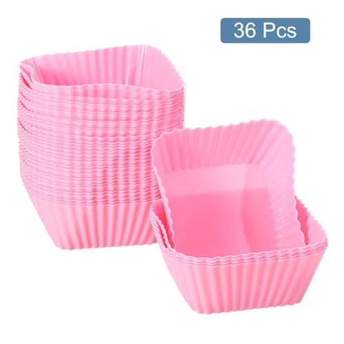 36Pcs Silicone Cupcake Baking Cups (36 Count)