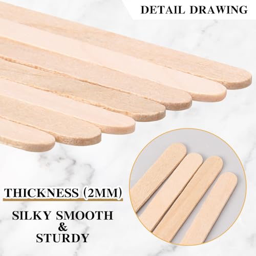 3000 Pcs Individually Wrapped Wooden Coffee Stirrers (3000 Count)