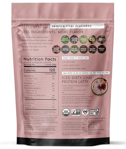 Organic Plant Based Protein Powder (20 Ounce)