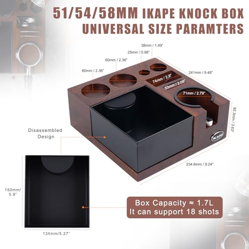 V5 Espresso Knock Box