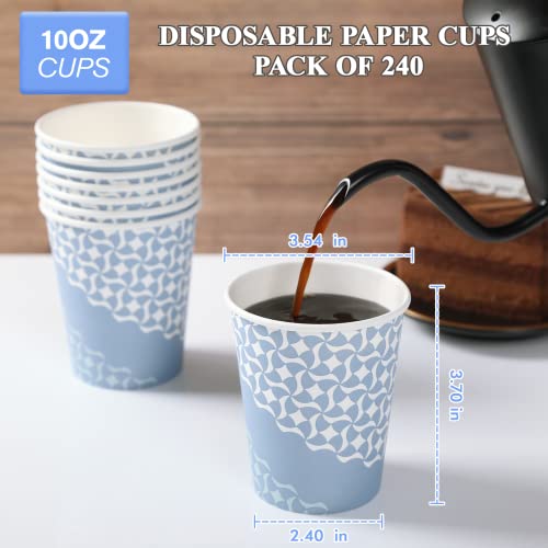 Paper Coffee Cups 10 oz (240 Count)