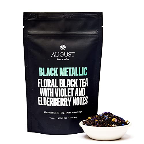 August Uncommon Black Metallic Violet & Elderberry Black Tea