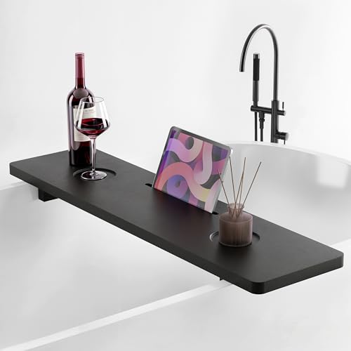 35" Acacia Wood Bathtub Tray