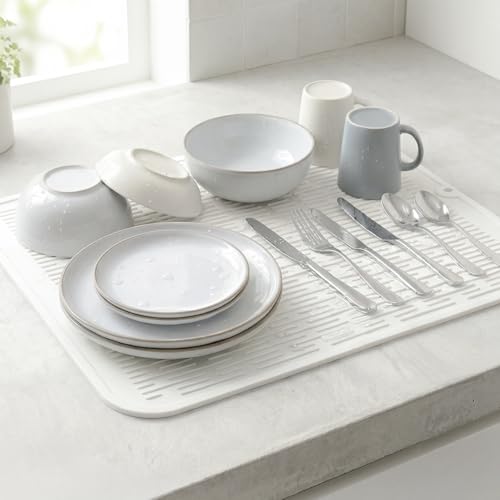Silicone Dish Drying Mat for Multiple Usage