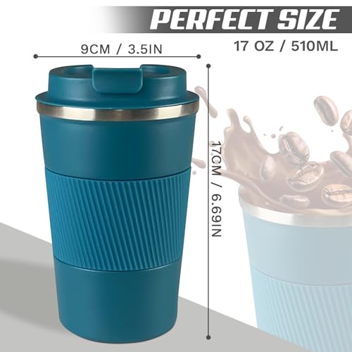 Vacuum Insulated Stainless Steel Travel Coffee Mug