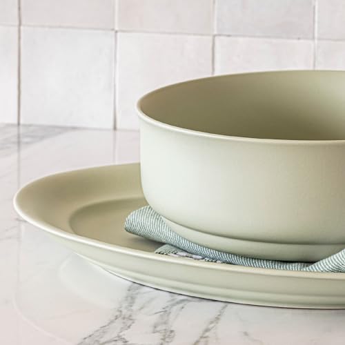 over&back Rim Stoneware Serving Platter