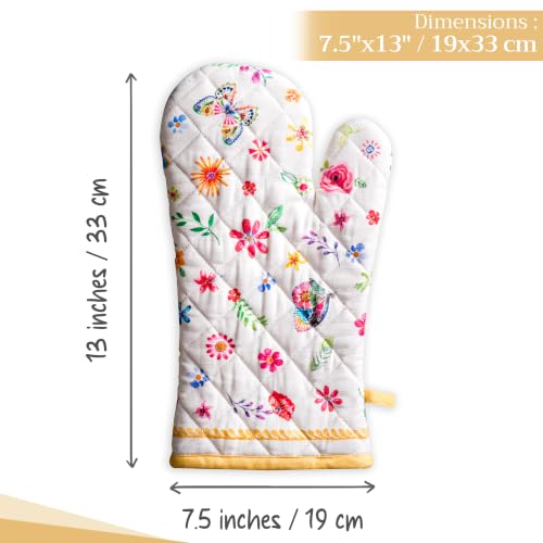 Maison d'Hermine Oven Gloves 100% Cotton Oven Mitt