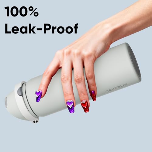 Insulated Water Bottle with Straw