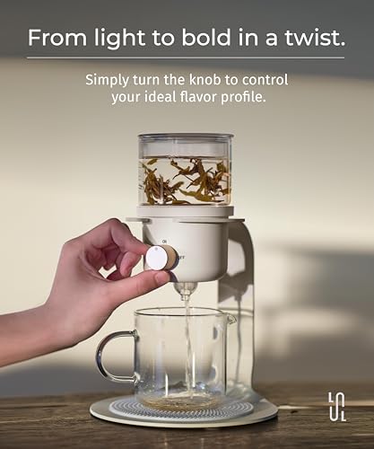 Glass Tea Pot with Infusers for Loose Tea and Drip Coffee Pour Over