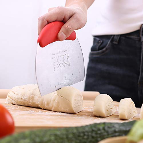 1 pcs Dough Pastry Scraper Chopper
