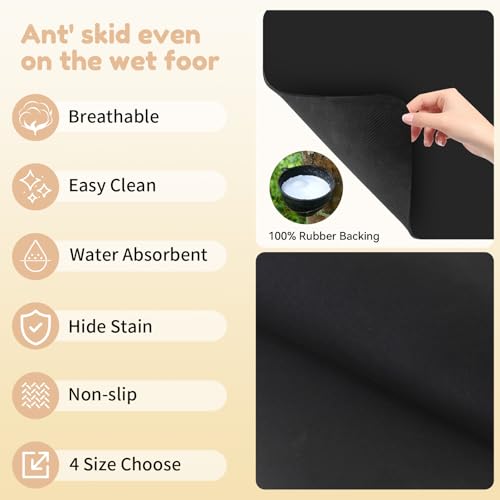 Coffee Mat Hide Stain Rubber