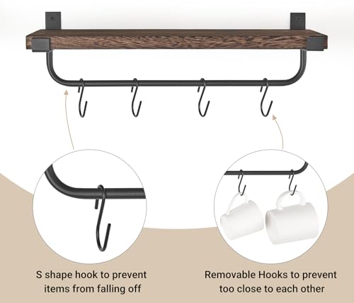 Coffee Bar Shelves (2 Count)