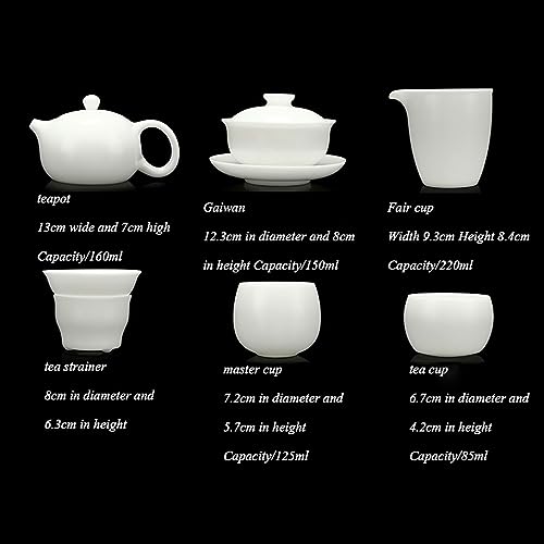Tea Set Tea Set Tea Set Authentic Iced Jade Porcelain Tea Set