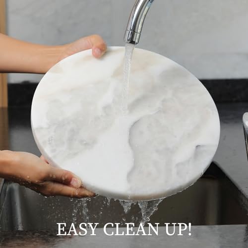 African Granite Round Cutting Board for Kitchen