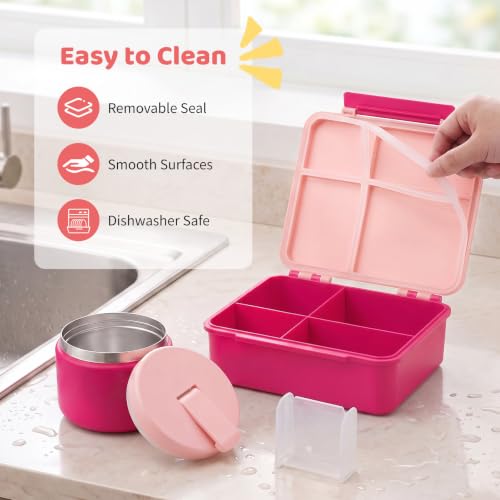 Bento Lunch Box with 8oz Soup Thermo