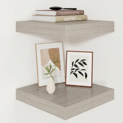 Square Floating Shelves 12x12” Set of 2 (2 Count)