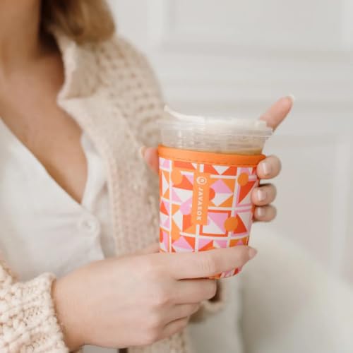 JavaSok Iced Coffee & Cold Soda Insulated Neoprene Cup Sleeve